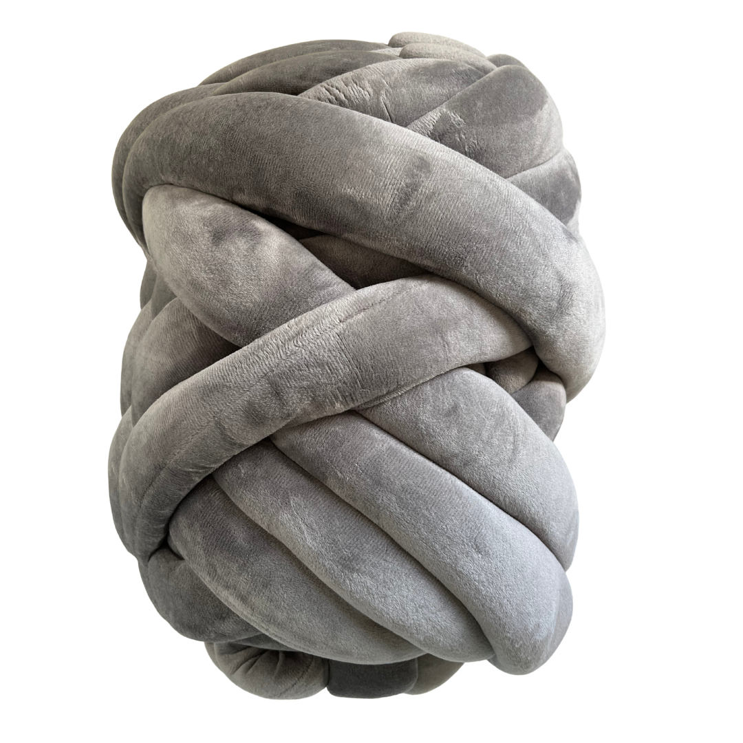 Aksamitna gruba włóczka 5 cm - obrazek 3