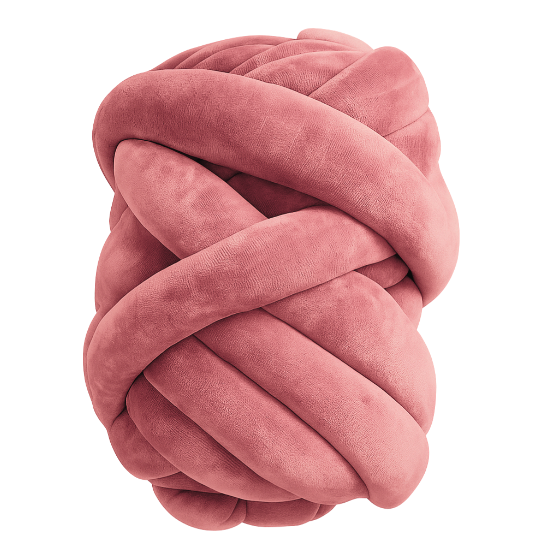 Aksamitna gruba włóczka 5 cm - obrazek 5