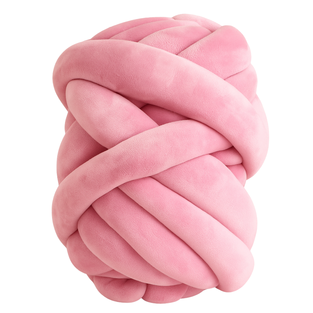 Aksamitna gruba włóczka 5 cm - obrazek 6