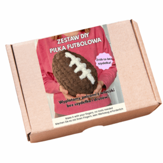  Zestaw DIY: Pleciona piłka futbolowa
