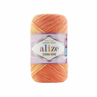 Alize Cotton Gold Batik 7687 włóczka na zabawki i amigurumi