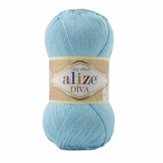 Alize Diva 346 włóczka jedwabista do szydełkowania