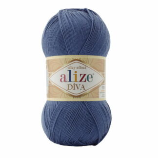 Alize Diva 353 włóczka z połyskiem na lato