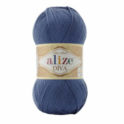 Alize Diva 353 włóczka z połyskiem na lato