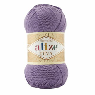 Alize Diva 622 włóczka z połyskiem na lato