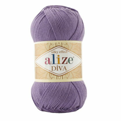 Alize Diva 622 włóczka z połyskiem na lato