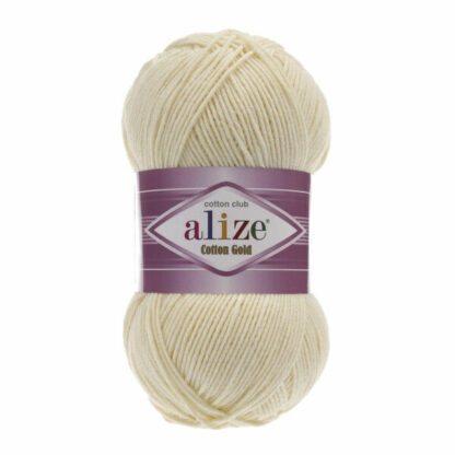Alize Cotton Gold 001 włóczka do szydełkowania