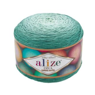 Alize Diva Ombre Batik 7369 kolorowa włóczka do szydełkowania
