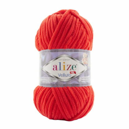 Alize Velluto kol. 421 włóczka do amigurumi i dużych projektów