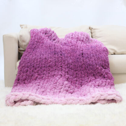 Gruba włóczka chenille ombre - Image 19