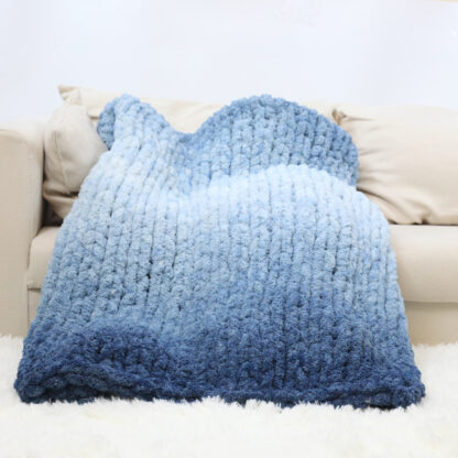 Gruba włóczka chenille ombre - Image 20