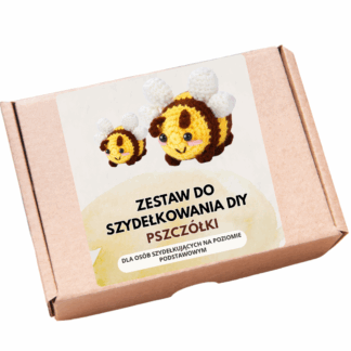 Zestaw do szydełkowania DIY - pszczoła