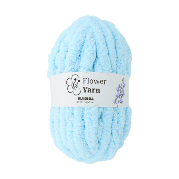 WŁÓCZKA FLOWERYARN BLUEBELL, 100% POLIESTER, KOL. NIEBIESKI, 250G.