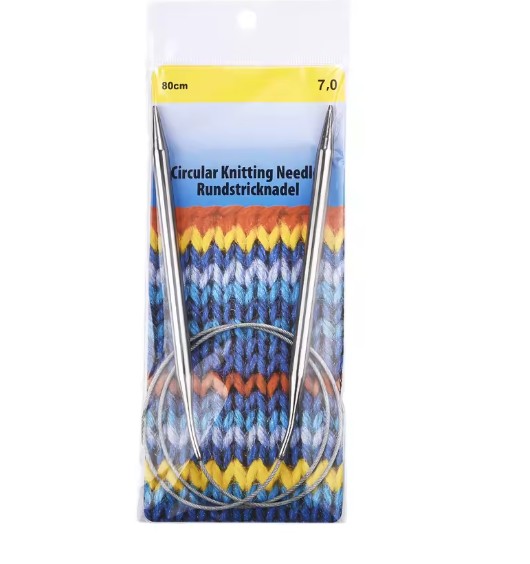 Druty metalowe 7 mm na stalowej żyłce 80 cm - obrazek 2