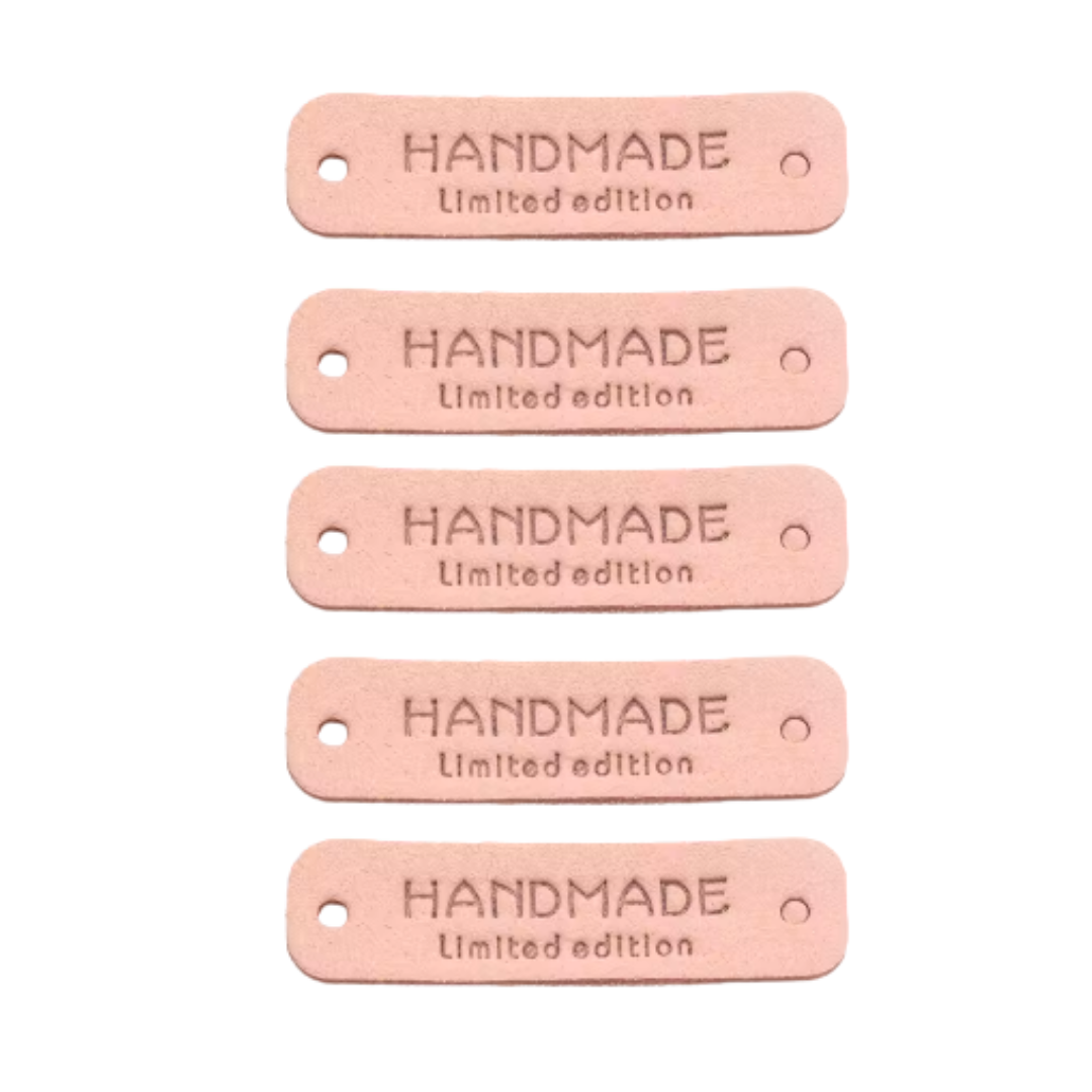 Zestaw 5 metek handmade kolor nr  7