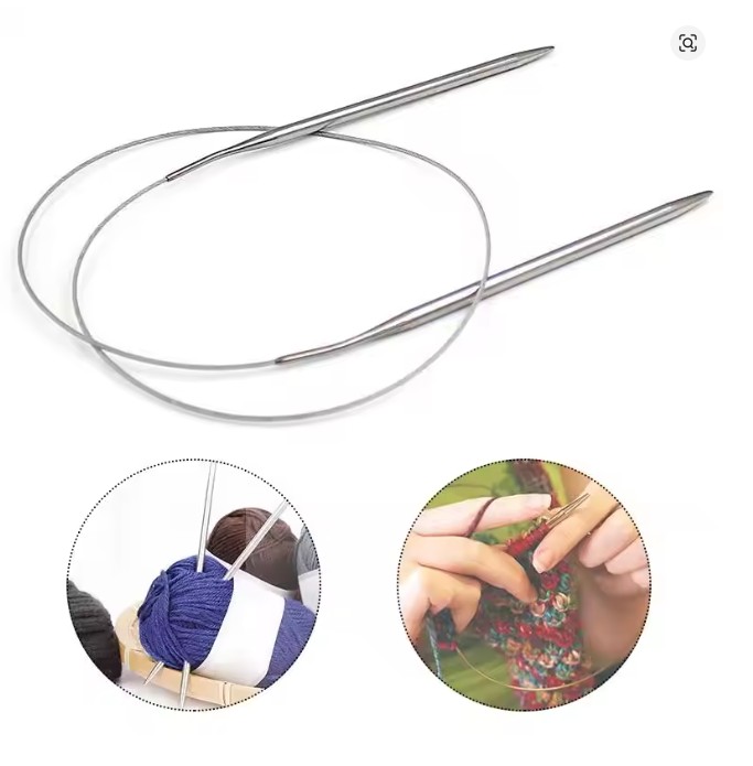 Druty metalowe 2 mm na stalowej żyłce 80 cm - obrazek 4