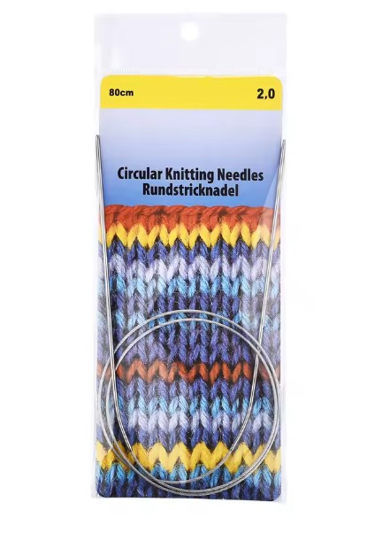 Druty metalowe 2 mm na stalowej żyłce 80 cm - obrazek 2