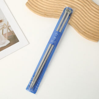 Druty metalowe do dziergania 35 cm, 8 mm