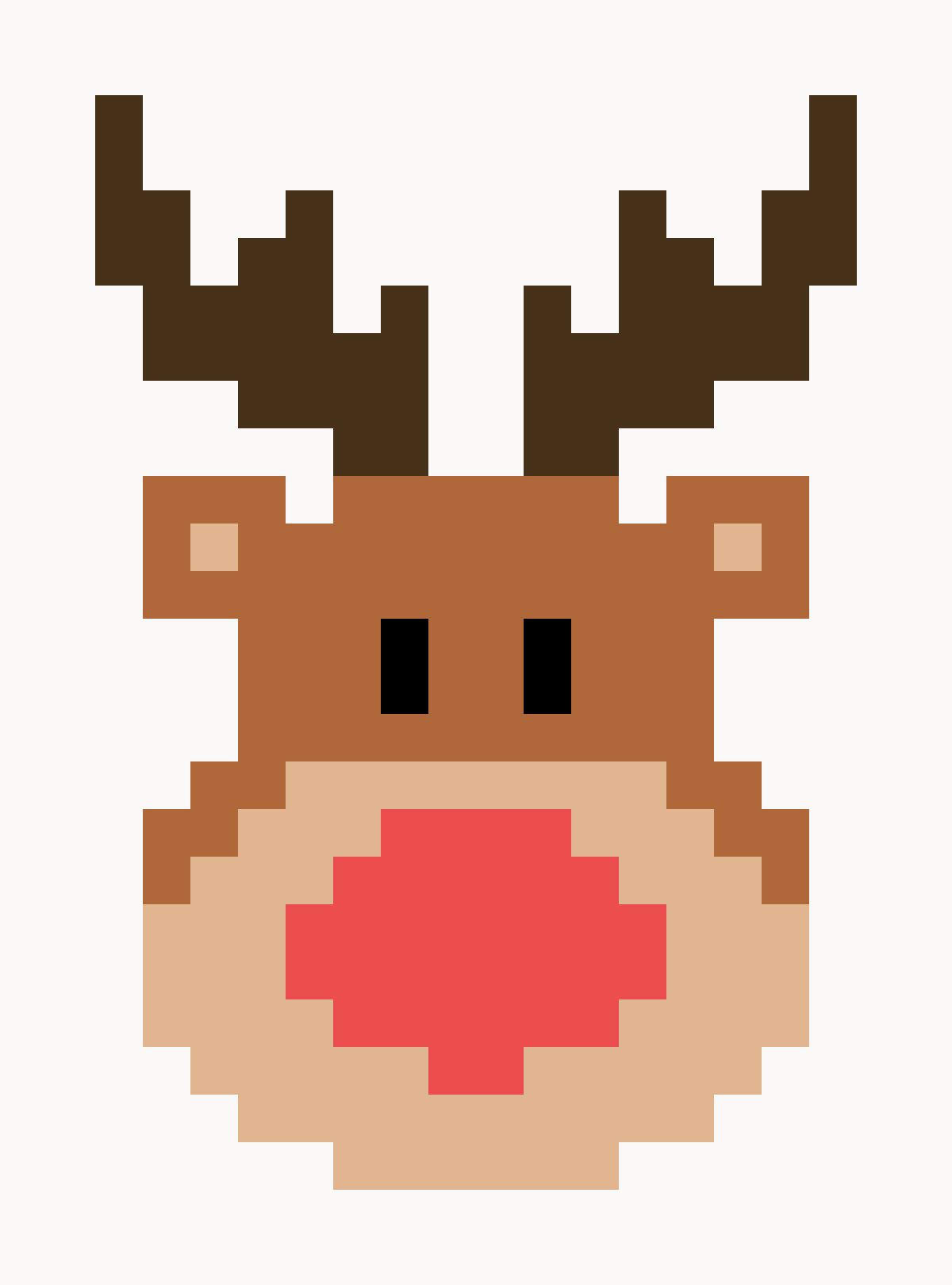 Motyw jelonka do koca z grubej włóczki – wzór PDF