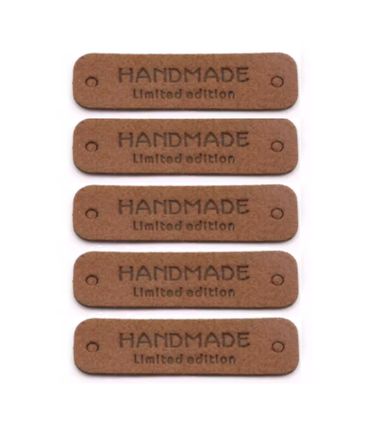 Zestaw 5 metek handmade kolor nr  4