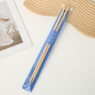 Druty bambusowe do dziergania 35 cm, 8 mm