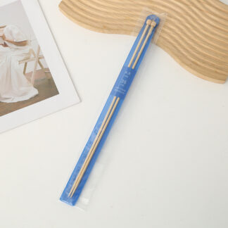 Druty bambusowe do dziergania 35 cm, 4 mm