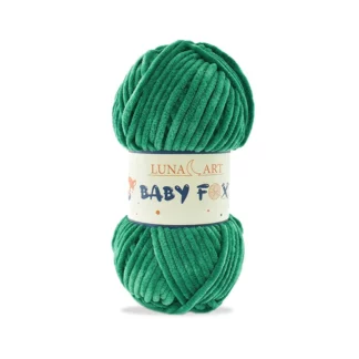 Luna Art Baby Fox 26 absynt - puszysta włóczka szenilowa do maskotek