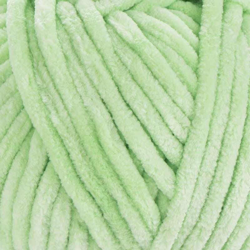 Włóczka YarnArt Dolce 850 seledynowy - pluszowa włóczka do szydełkowania - obrazek 2