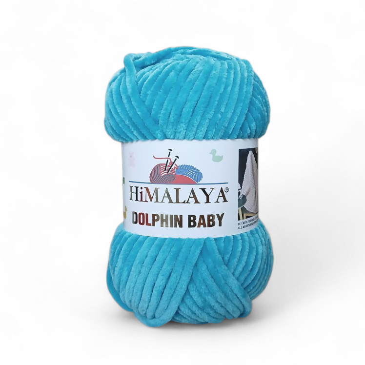 Włóczka Himalaya Dolphin Baby 80386 włóczka na maskotki, czapki i szaliki dla najmłodszych