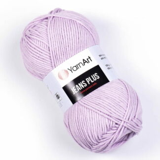 Włóczka YarnArt Jeans  Plus 19 lawendowy - włóczka do szydełkowania