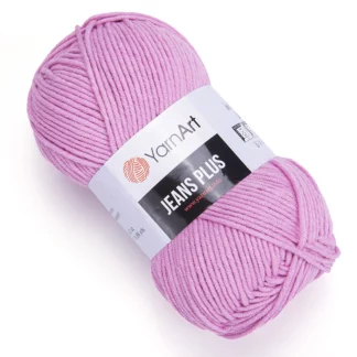 Włóczka YarnArt Jeans  Plus 20 różowy ciemny - włóczka do szydełkowania