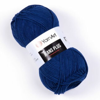 Włóczka YarnArt Jeans  Plus 54 granat - włóczka do szydełkowania